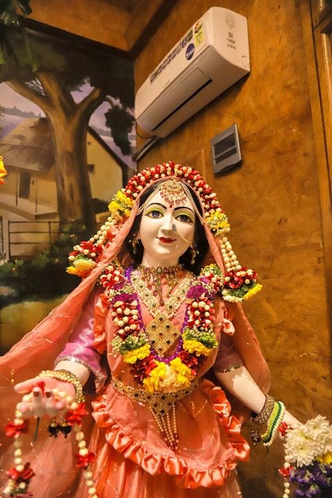 Sri Sri Gaura Nitai decorated for Gaur Purnima at ISKCON Satara — photo 17 of 17