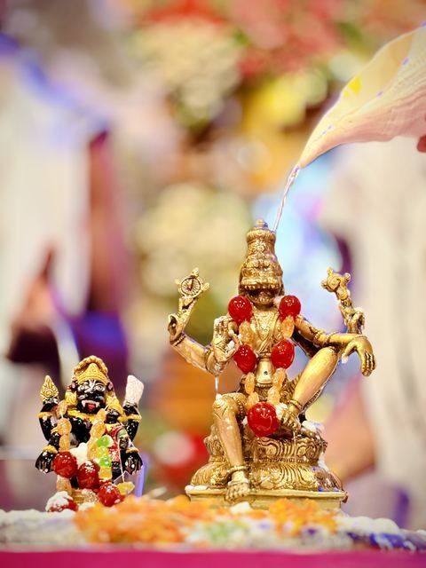 Narsingh Chaturdashi abhishek at ISKCON Satara — photo 5 of 10