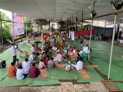 Sri Krishna Janmashtami celebration at ISKCON Satara — photo 4 of 51